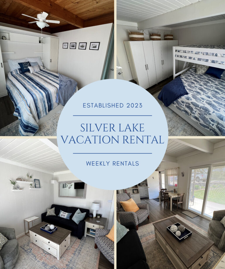 Availability Calendar Silver Lake Vacation Rental